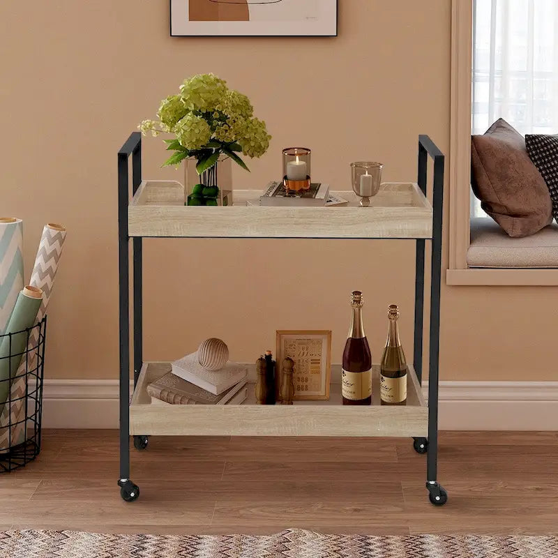 Maypex 36.6 Height Bar Cart