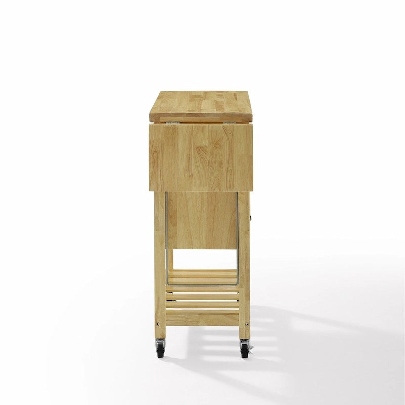 Küchenwagen mit zwei Klappen, Schubladen und Serviertablett