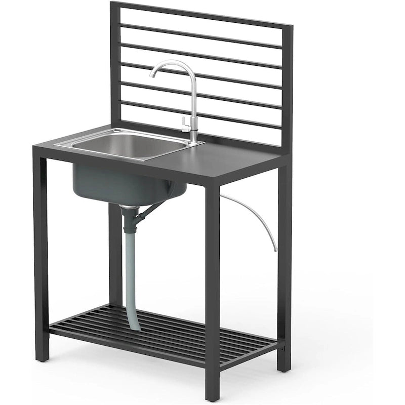 Outdoor Kitchen Island with Storage